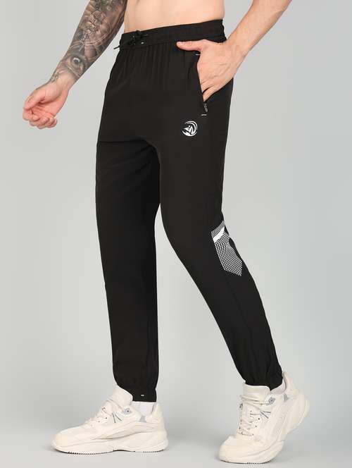 men grey solid mid rise jogger - 21391207 - Standard Image - 0
