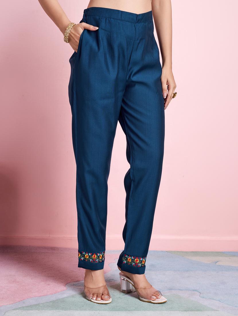 women embroidered kurta pant set with dupatta - 21391357 - Standard Image - 2