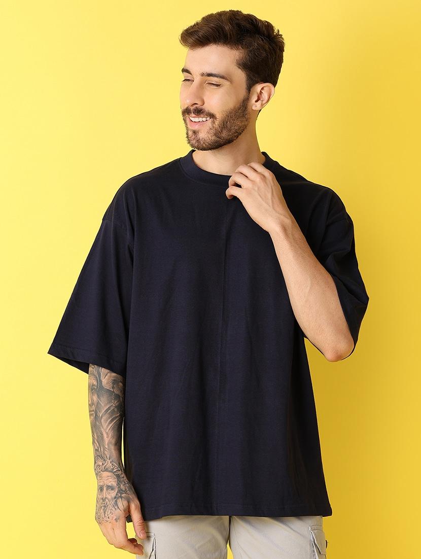 men crew neck back print t-shirt - 21391681 - Standard Image - 2
