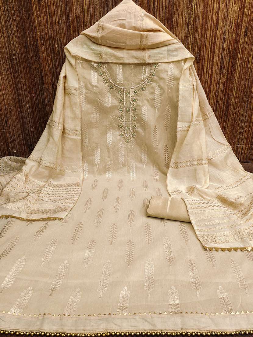 women embroidered unstitched suits - 21391846 -  Standard Image - 2