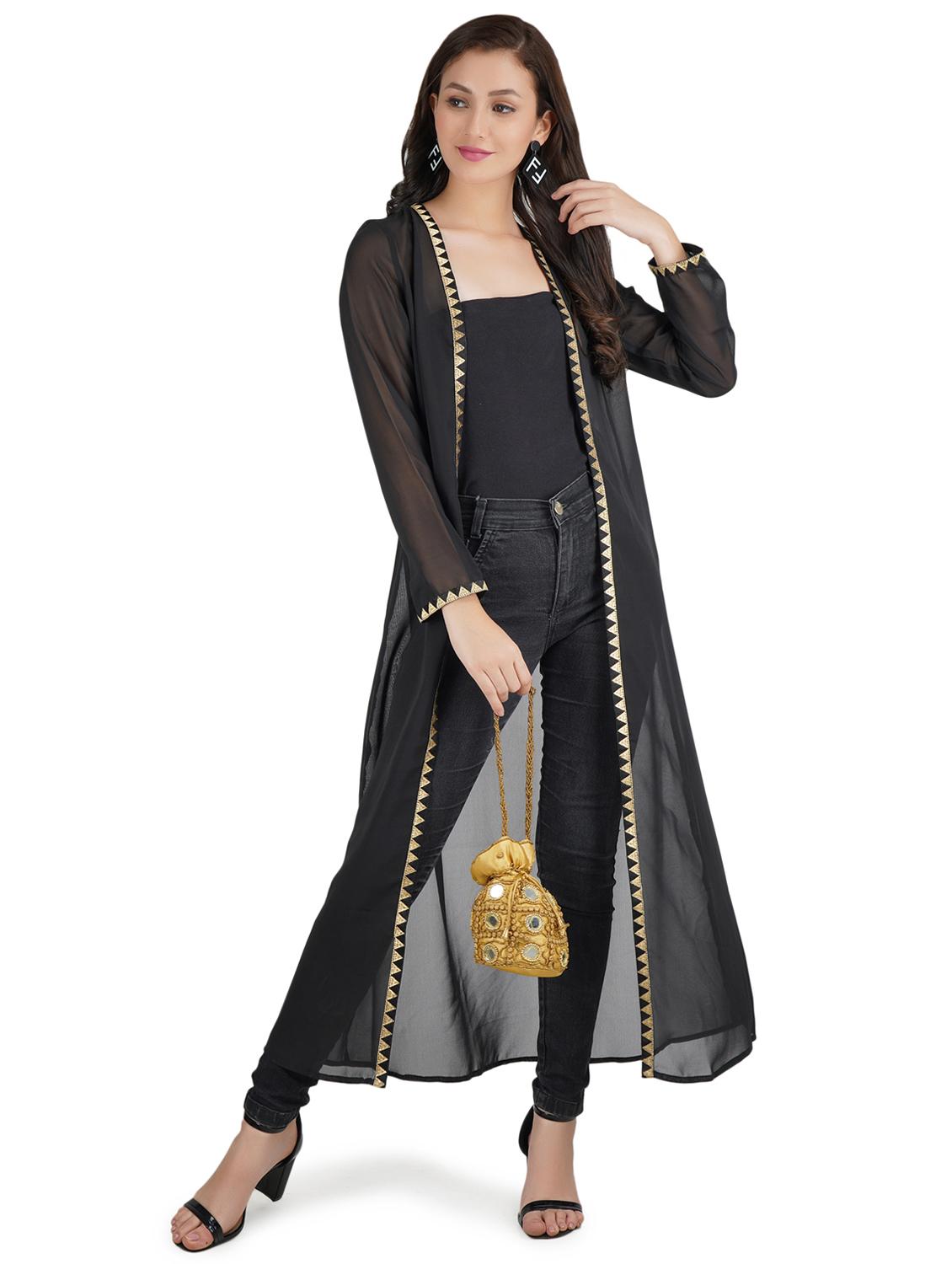 women long sleeve solid regular shrug - 21391869 - Zoom Image - 0