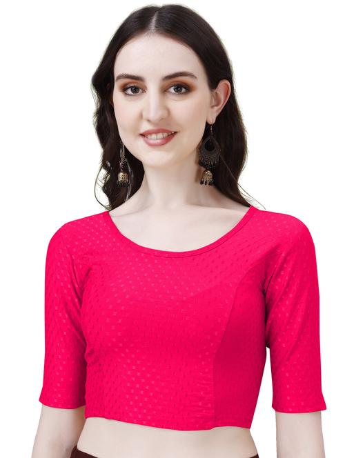 women self design regular stitched blouse - 21391884 -  Standard Image - 0