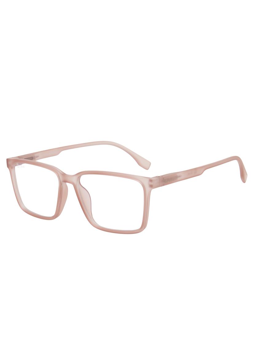 ted smith hustle bluecut & antiglare computer eyeglasses| wayfarer|blue light blocking| brown casual spectacles| 53-16-140 - 21392012 - Standard Image - 2
