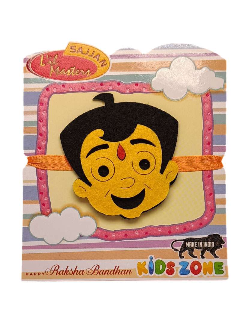 dora nobita bheem 2 inch big size kids rakhi - 21392084 - Standard Image - 2