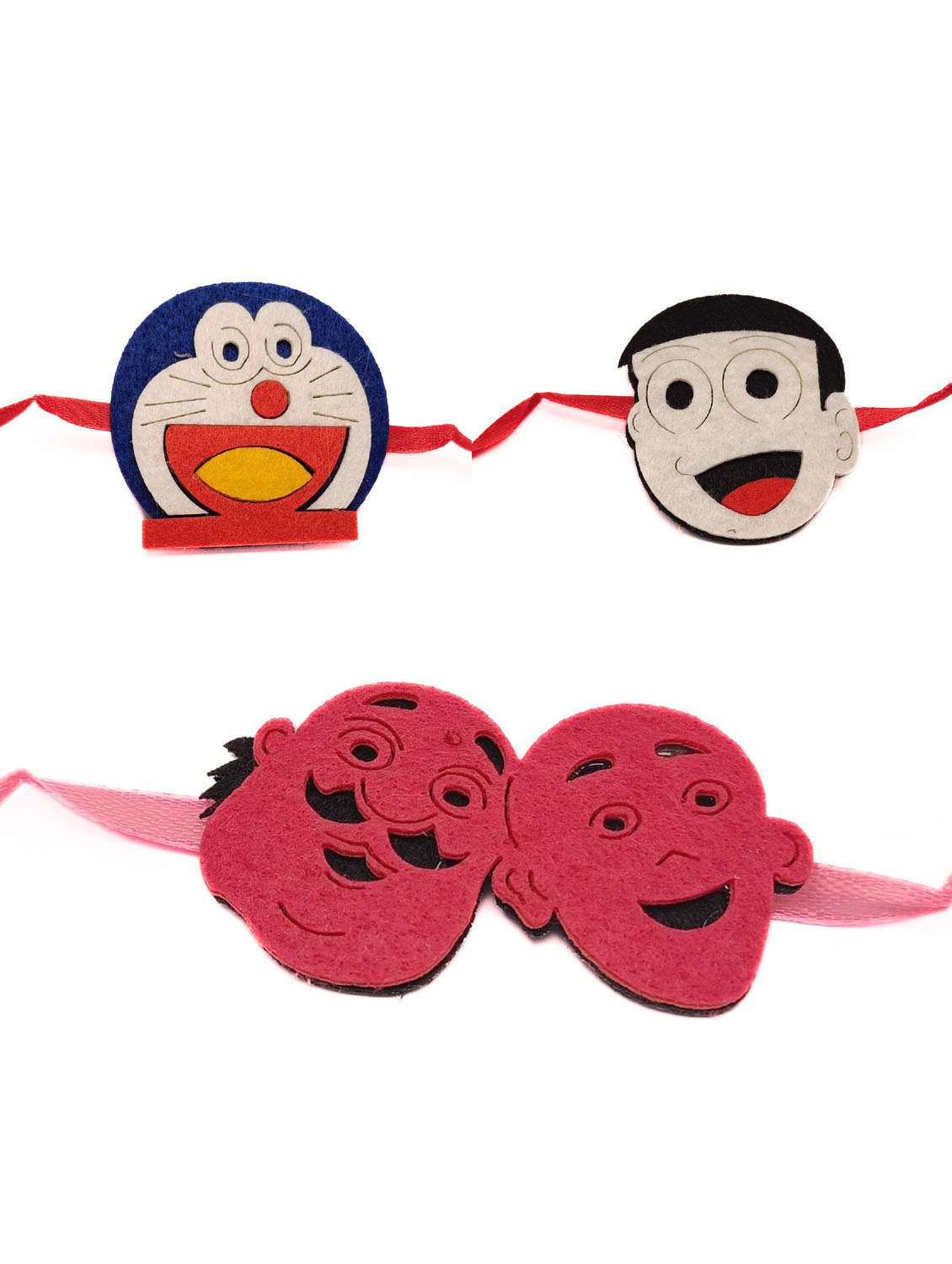 dora nobita motu patlu  2 inch big size kids rakhi