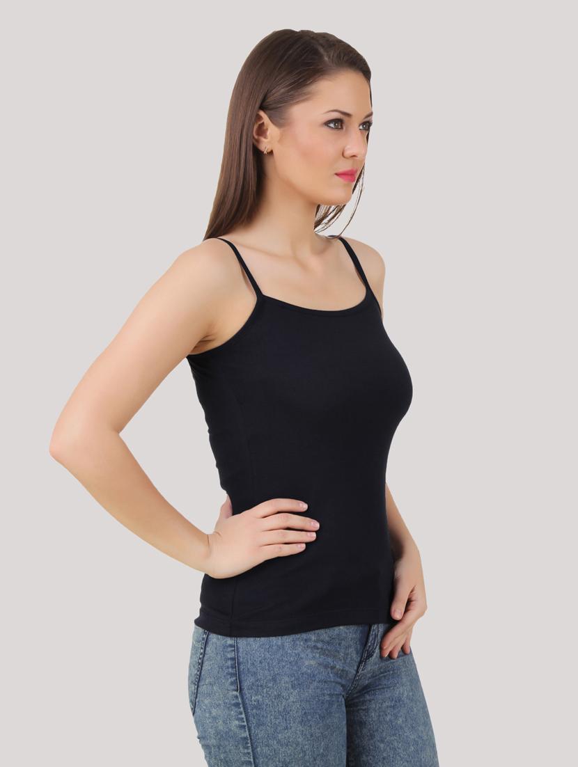 women sleeveless solid set of 2 camisole - 21392273 - Standard Image - 2