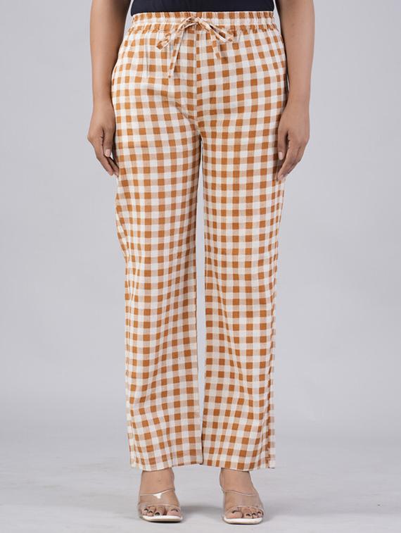 women printed mid rise palazzo - 21393319 -  Zoom Image - 0