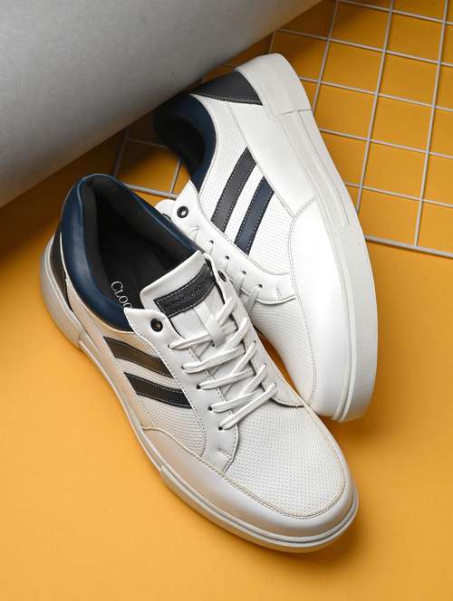 men color block lace up sneakers - 21393666 -  Standard Image - 0