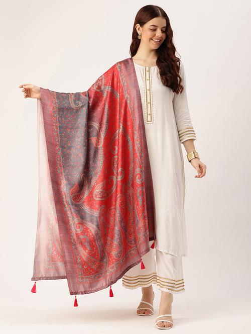 women printed dupatta - 21395419 -  Standard Image - 0