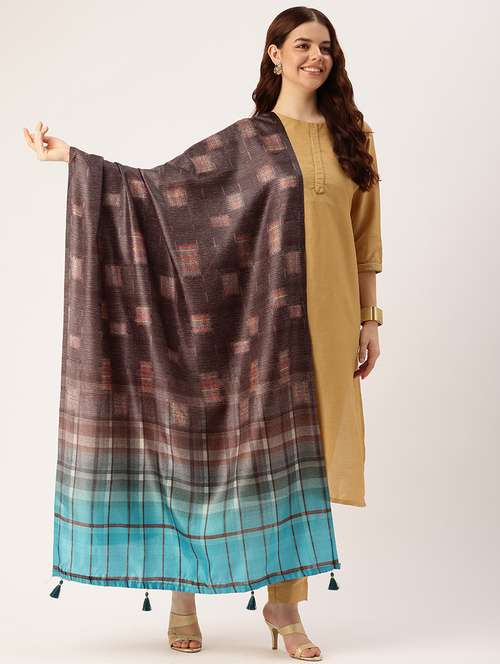 women printed dupatta - 21395430 -  Standard Image - 0