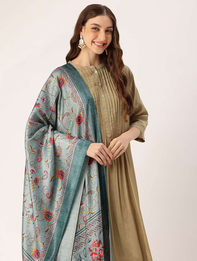 women printed dupatta - 21395435 - Standard Image - 2