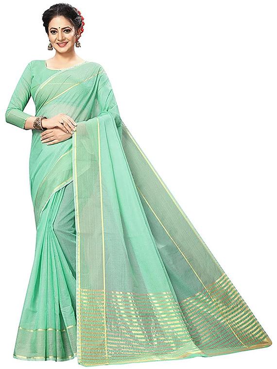 pack of 2 casual wear sarees with blouse - 21395733 - Standard Image - 2