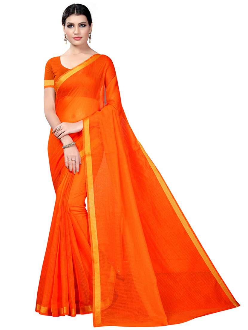 pack of 2 women printed saree with blouse - 21397156 -  Standard Image - 2