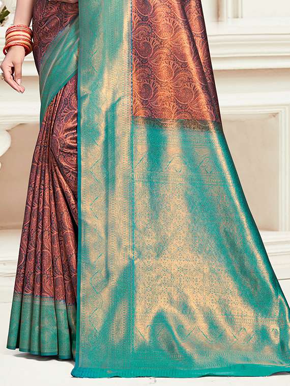 women self design banarasi saree with blouse - 21397415 -  Standard Image - 2