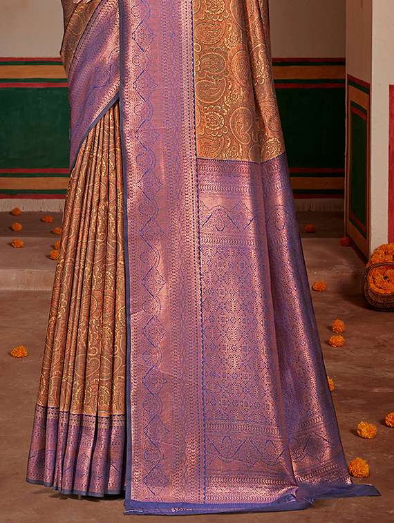 women self design banarasi saree with blouse - 21397421 -  Standard Image - 2