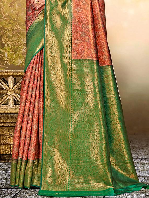 women self design banarasi saree with blouse - 21397434 - Standard Image - 2