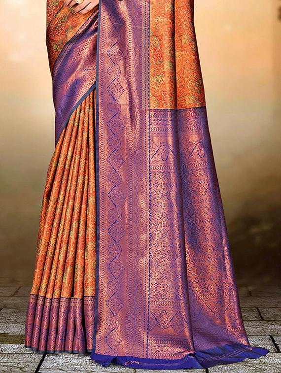 women self design banarasi saree with blouse - 21397435 - Standard Image - 2