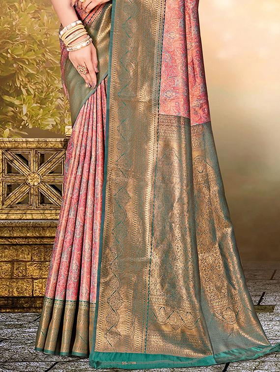 women self design banarasi saree with blouse - 21397436 - Standard Image - 2
