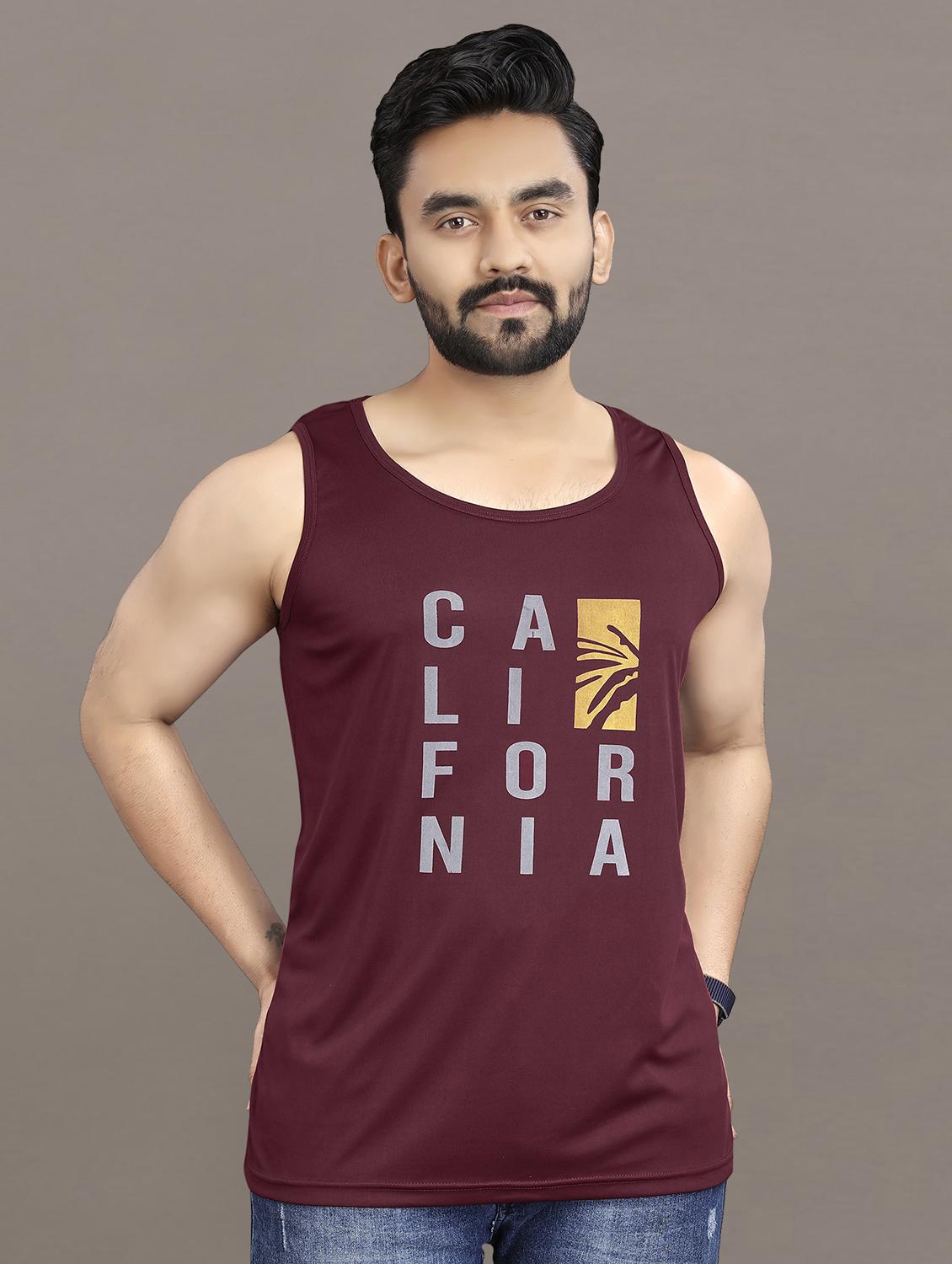 men's pack of 2 printed vest - 21397465 - Standard Image - 2