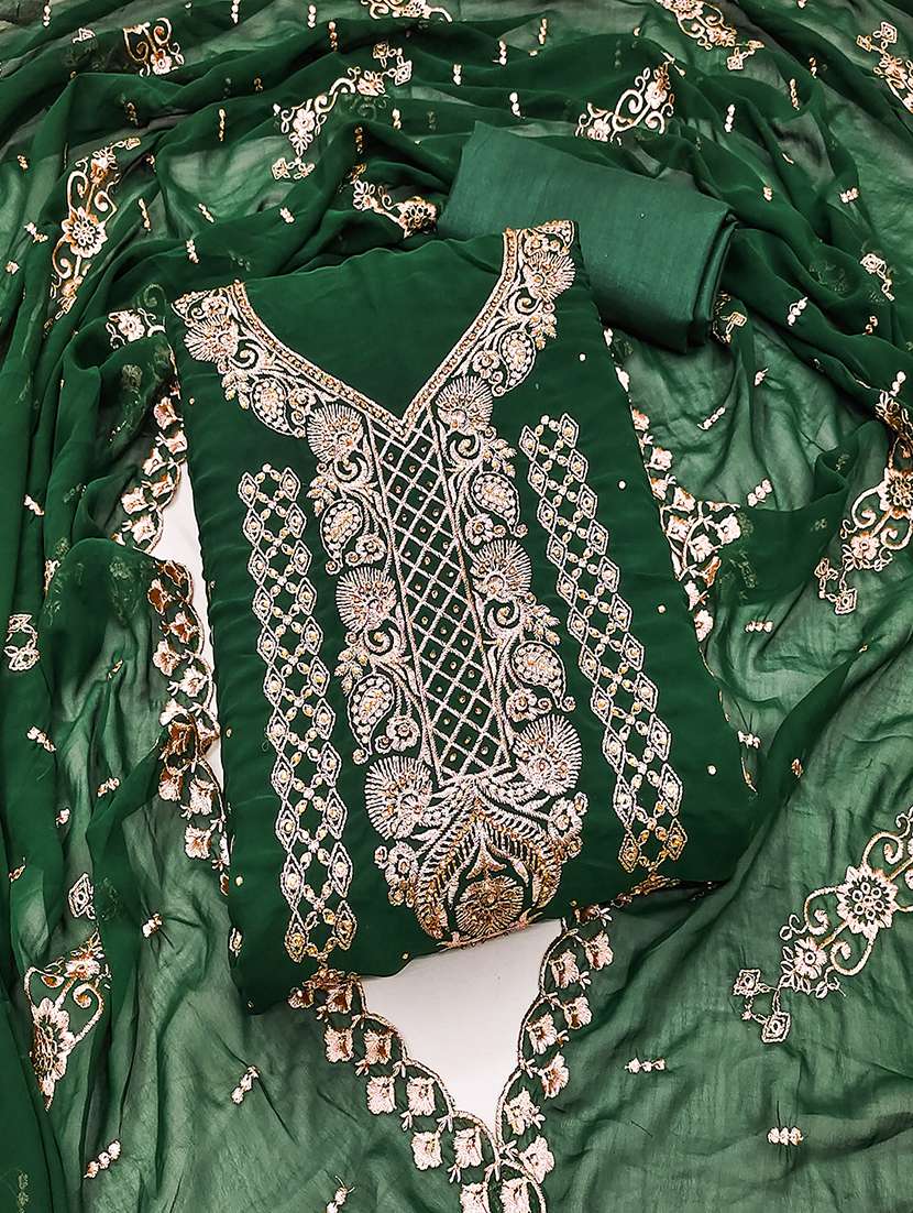 women embroidered unstitched suit set - 21399187 - Zoom Image - 0