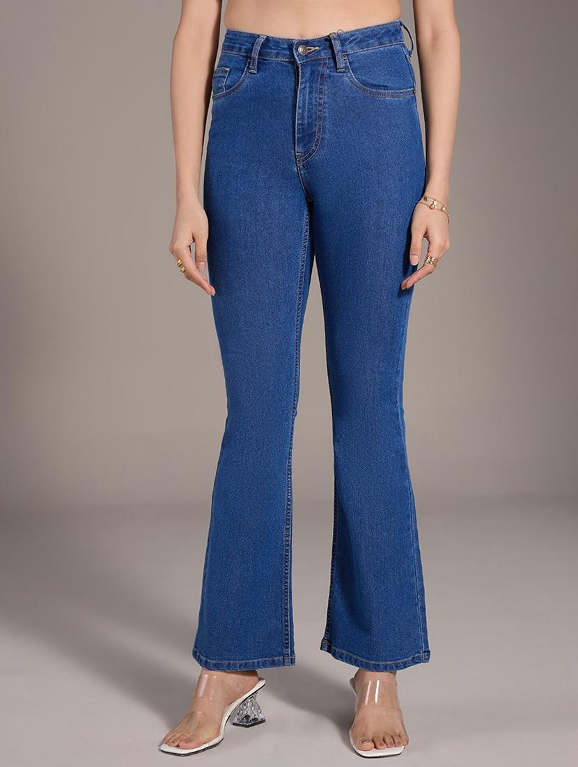 women blue denim jean - 21399202 - Zoom Image - 0