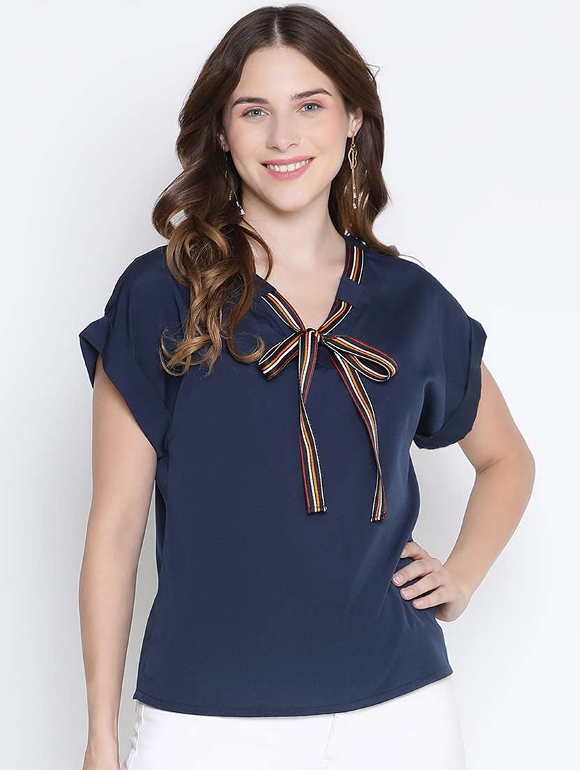 blue solid a line top