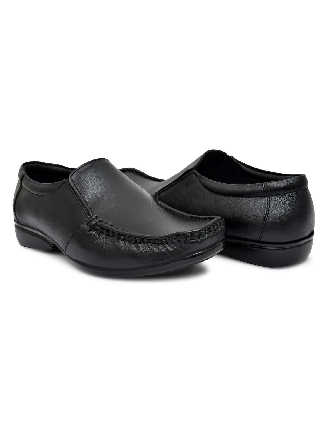 men black solid slip on - 21399708 -  Standard Image - 2