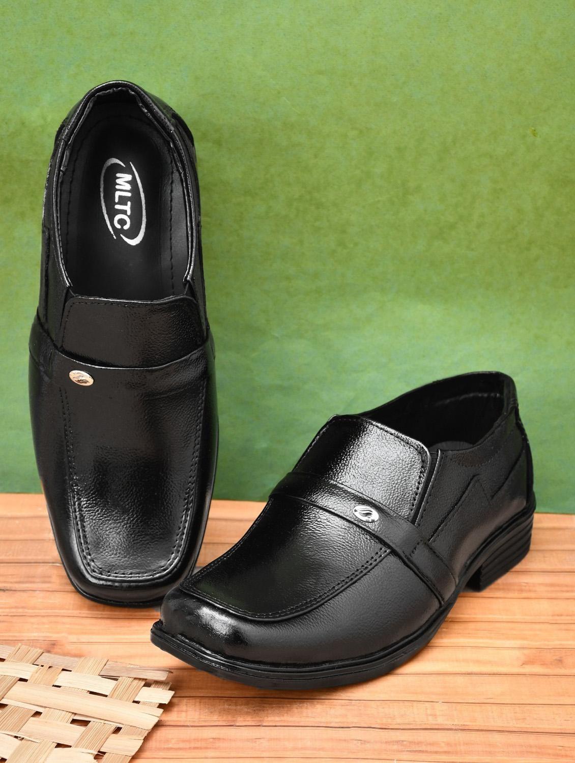 men black solid slip on - 21399709 - Zoom Image - 0