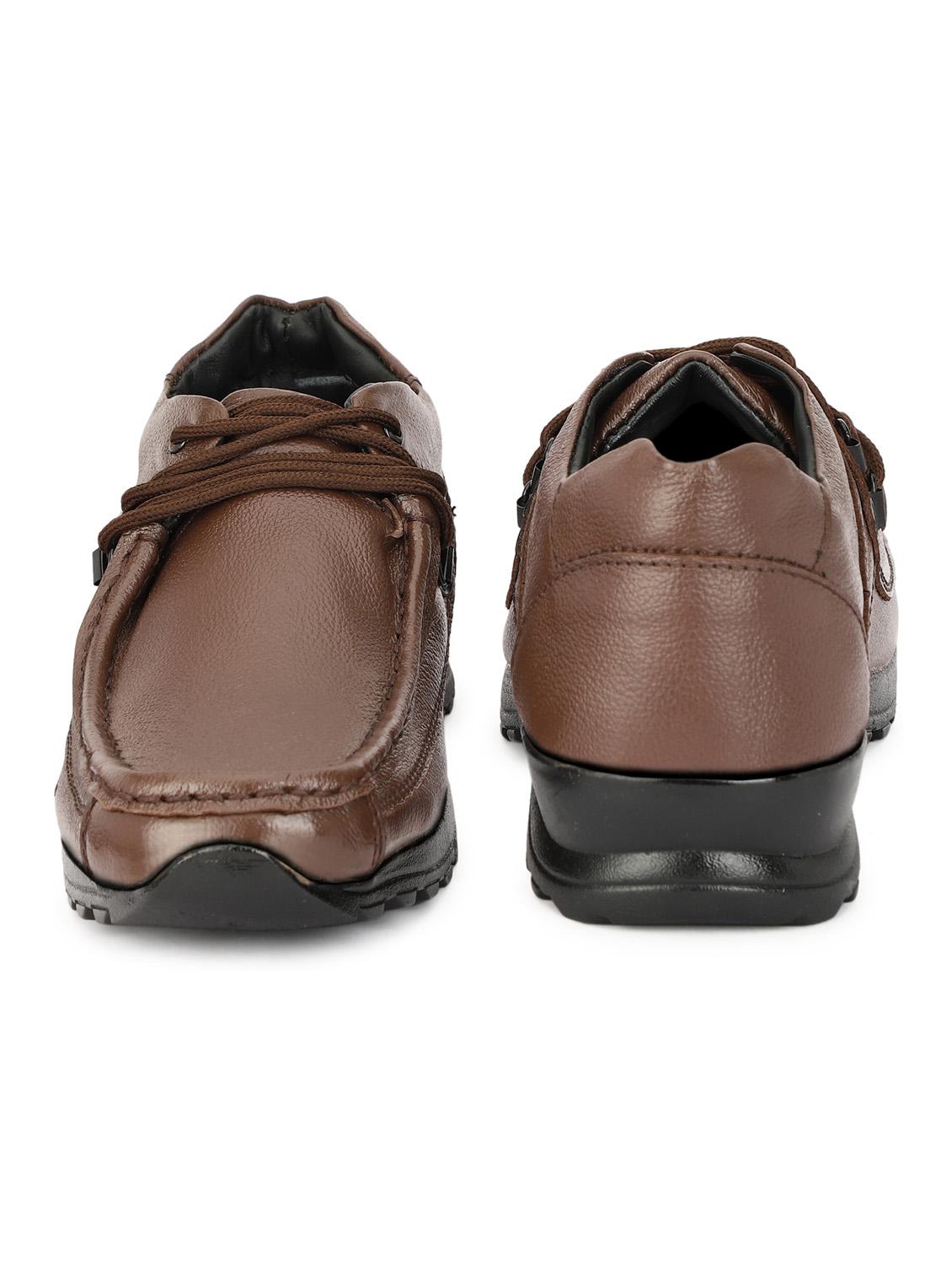 men brown lace-up derby shoes - 21399724 - Standard Image - 2
