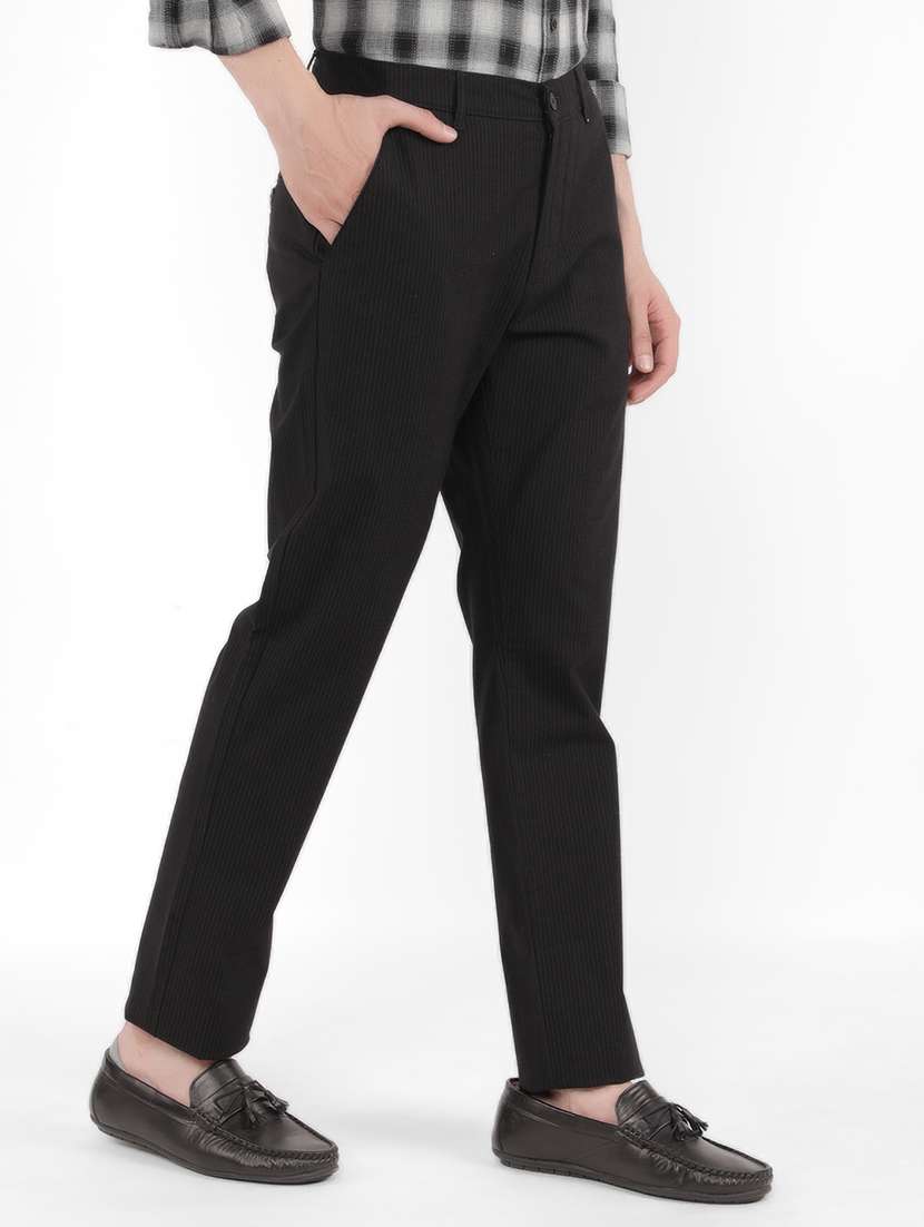 men solid mid rise chino pants - 21400193 -  Standard Image - 2