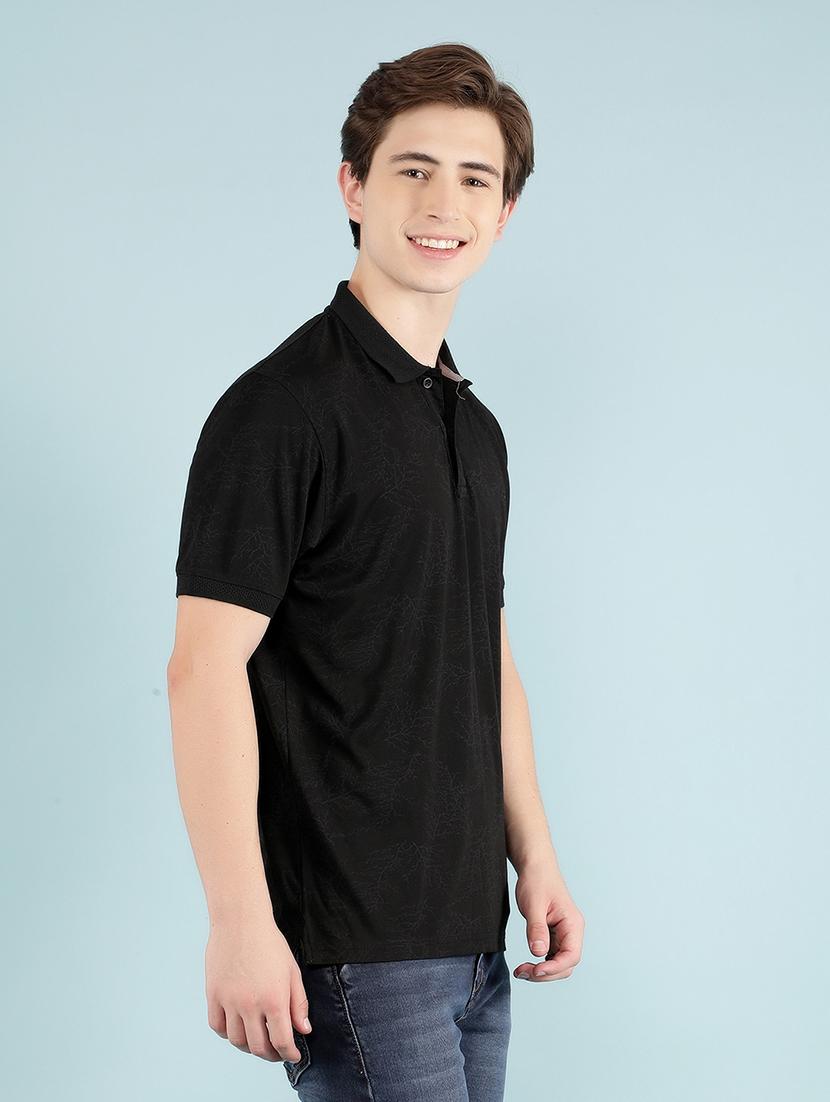 men printed polo t-shirt - 21400218 - Standard Image - 2