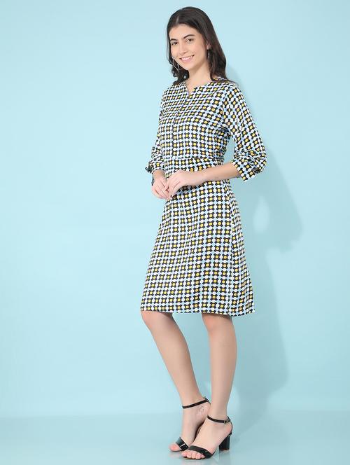 women multi colored lyocell sheath dress - 21400250 - Standard Image - 0