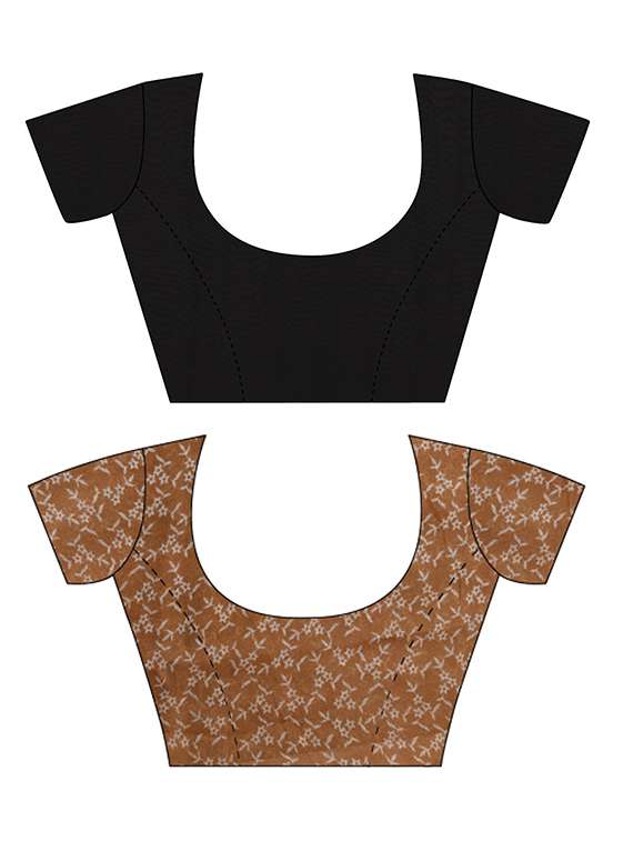 pack of 2 casual wear combo sarees with blouse - 21406026 -  Standard Image - 2