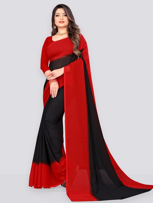 women ombre casual wear saree with blouse - 21407101 - Standard Image - 0