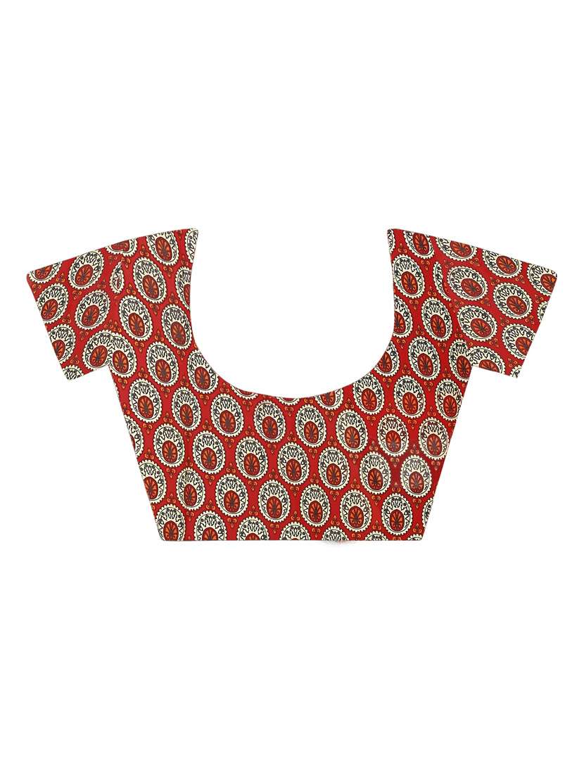 women fred printed georgette saree with blouse - 21410705 -  Standard Image - 2