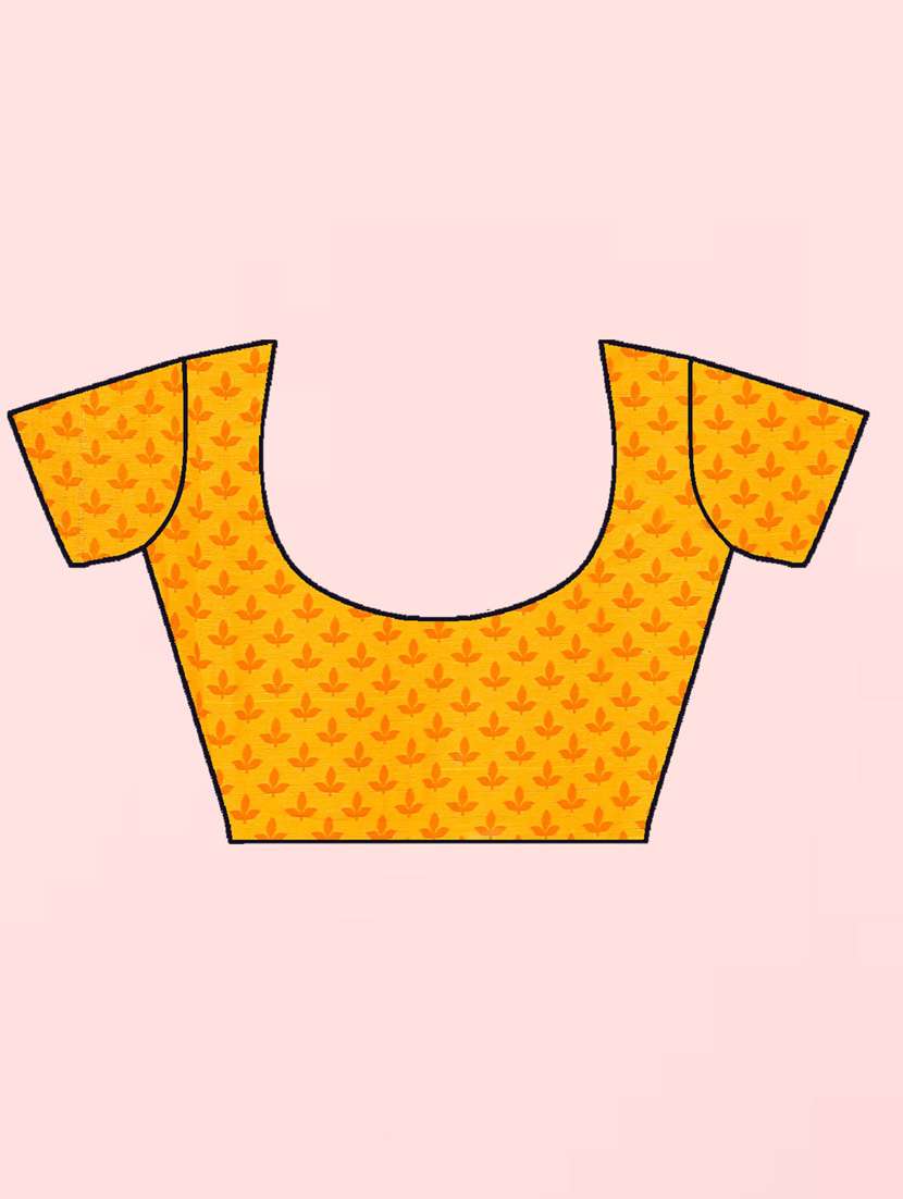 women printed saree with blouse - 21410863 -  Standard Image - 2