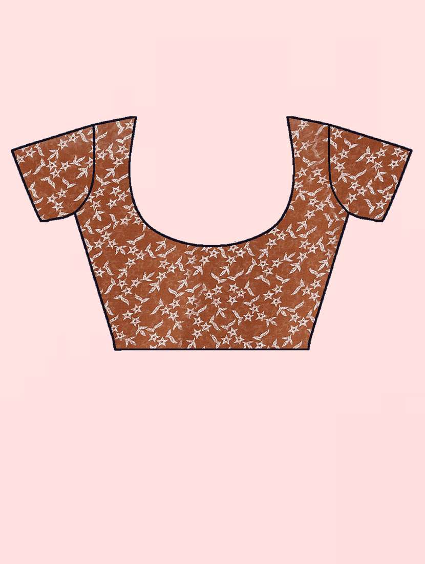 women casual wear georgette saree with blouse - 21412611 -  Standard Image - 2