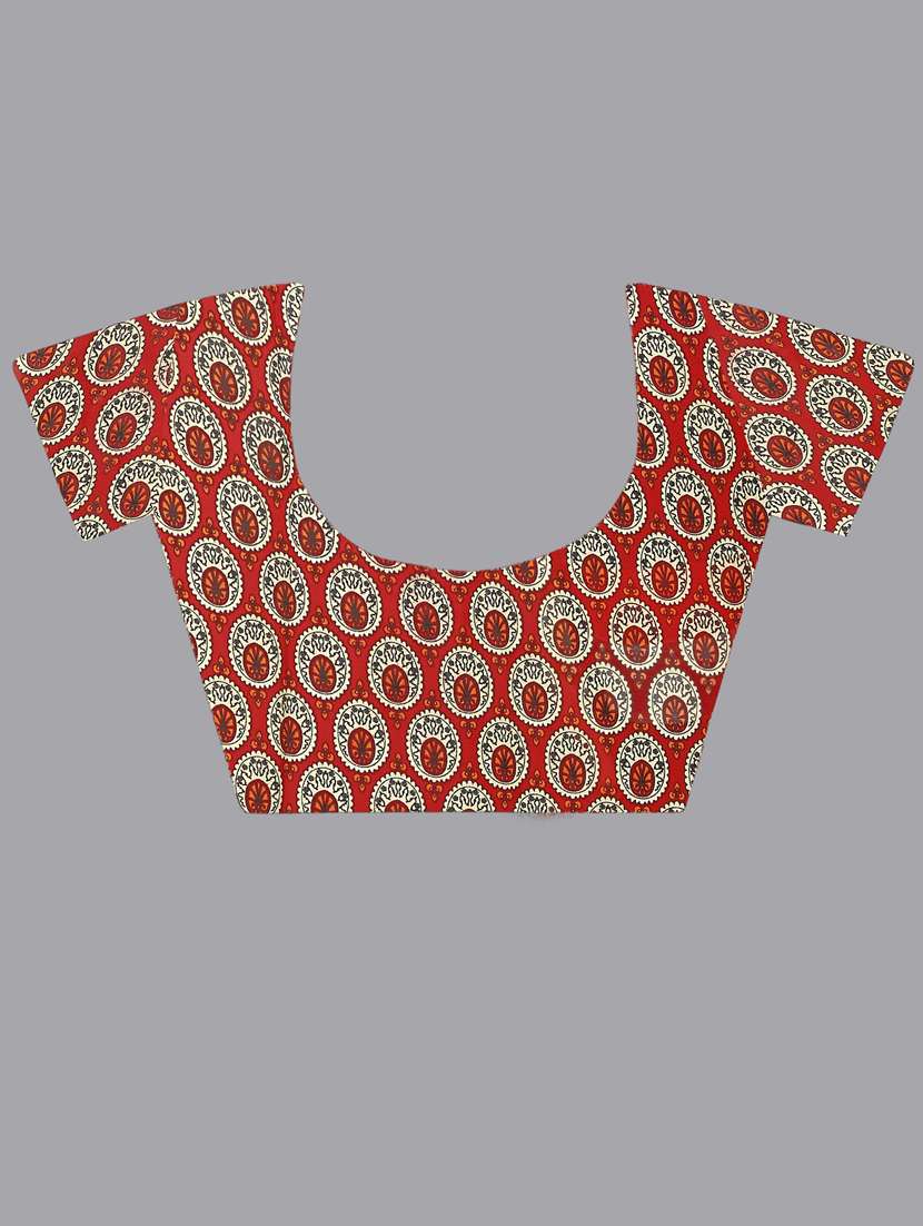 women printed casual wear saree with blouse - 21412671 -  Standard Image - 2