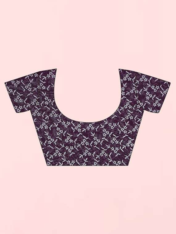 women printed casual wear saree with blouse - 21413325 -  Standard Image - 2