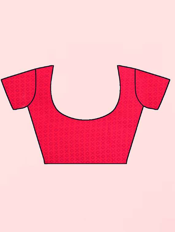 women printed casual wear saree with blouse - 21413398 -  Standard Image - 2