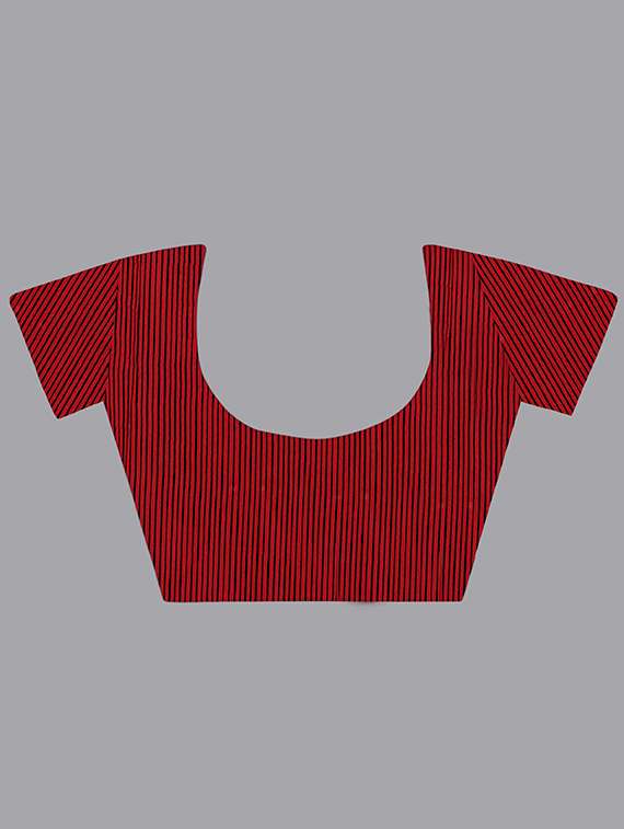 polka dots printed saree  with blouse - 21413477 -  Standard Image - 2