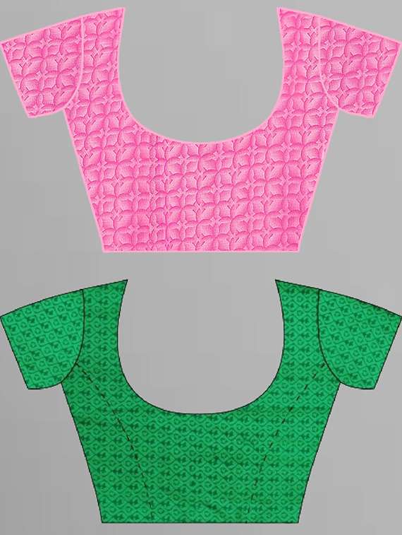 women pack of 2 casual wear combo sarees with blouse - 21414457 -  Standard Image - 2