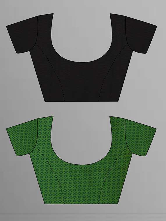 pack of 2 multi colored combo saree with blouse - 21415094 -  Standard Image - 2