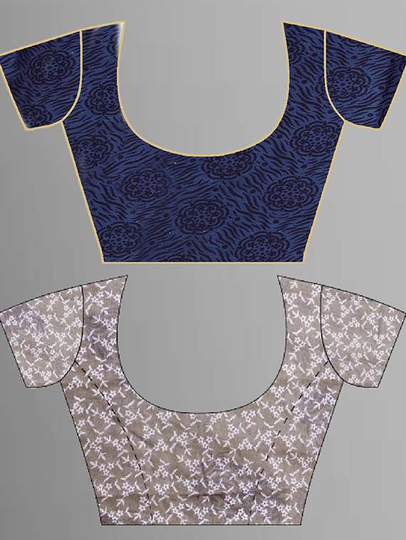  women pack of 2 casual wear combo sarees with blouse - 21416648 -  Standard Image - 2