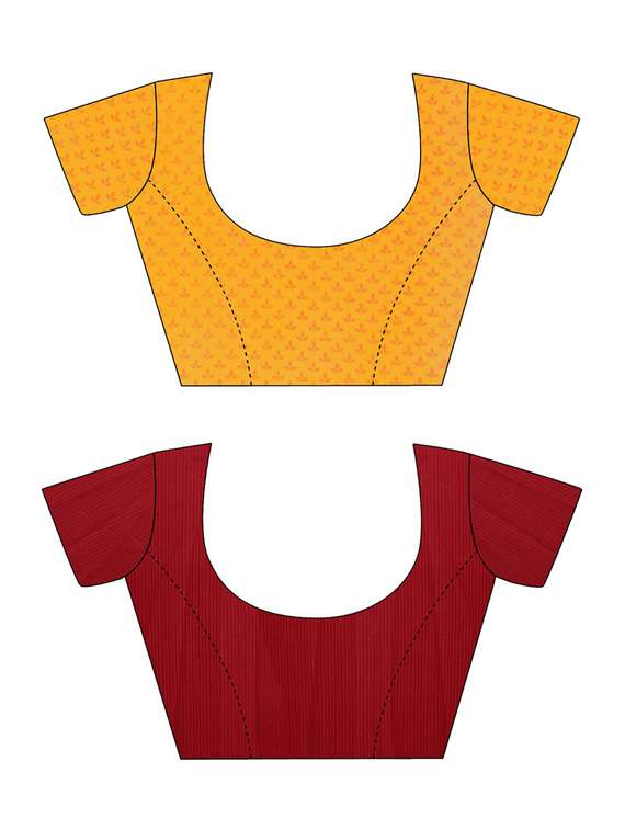  women pack of 2 casual wear combo sarees with blouse - 21416873 -  Standard Image - 2