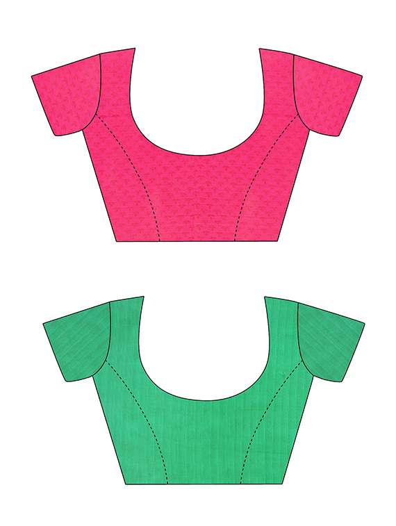 women pack of 2 casual wear combo sarees with blouse - 21417470 -  Standard Image - 2