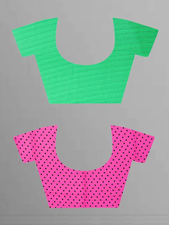 women pack of 2 casual wear combo sarees with blouse - 21426309 - Standard Image - 2