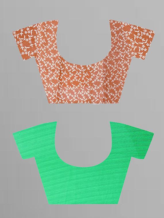 women pack of 2 casual wear combo sarees with blouse - 21427048 - Standard Image - 2