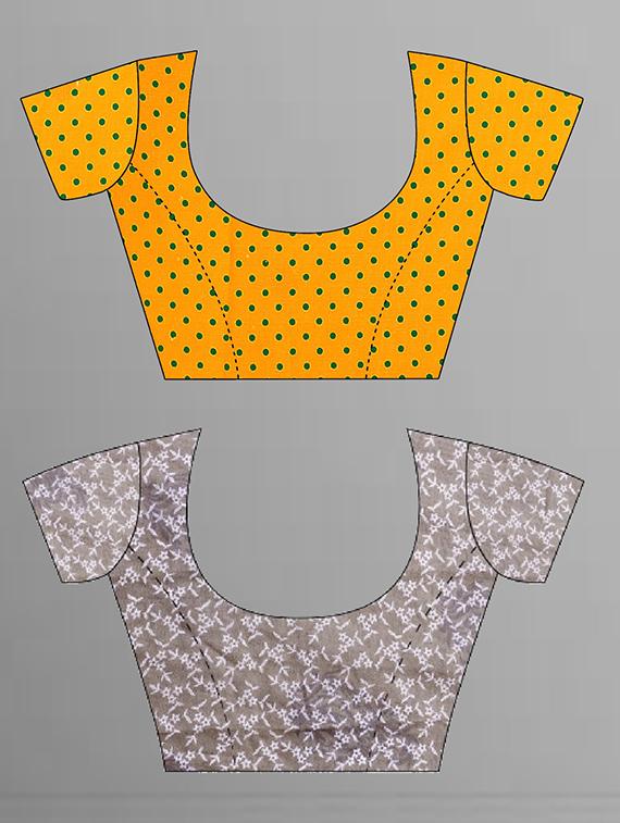 pack of 2 casual wear combo sarees with blouse - 21427085 - Standard Image - 2