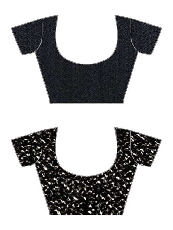 pack of 2 printed casual wear sarees with blouse - 21427353 -  Standard Image - 2